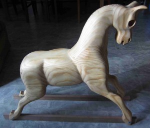 Horse - Rails Attached